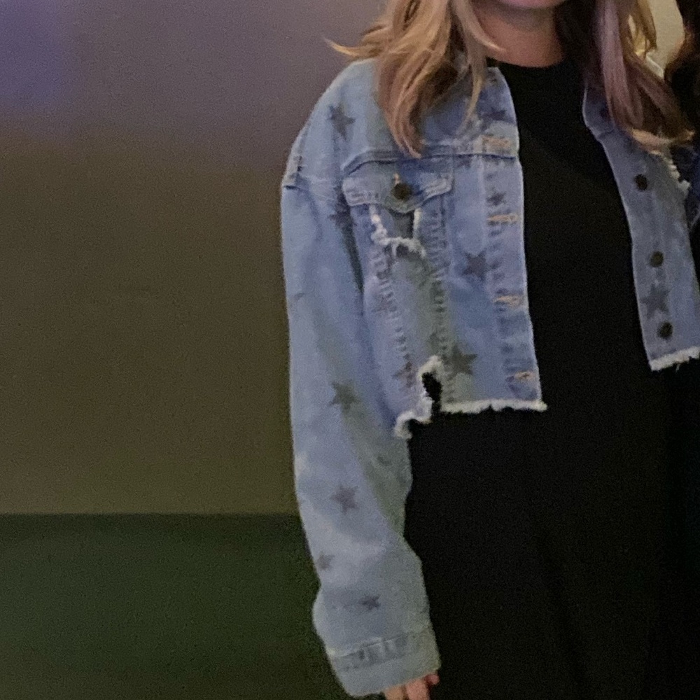 Cropped Denim Jacket